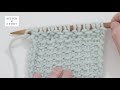 how to knit jute stitch knitting tutorial