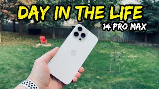 iPhone 14 Pro Max - Day in the Life Review Vlog (Battery & Camera Test)