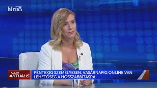 Napi aktuális - Nádra Ildikó (2021-10-28) - HÍR TV