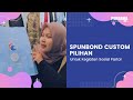 Custom Tas Jinjing Bahan Spunbond Press Desain Sablon - Klien Cakung Jakarta Timur