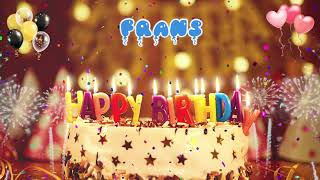 FRANS Happy Birthday Song – Happy Birthday Frans