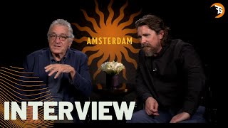 Amsterdam | Robert DeNiro and Christian Bale - Interview