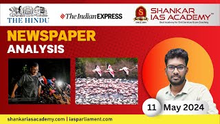 The Hindu Newspaper Analysis | 11th May 2024 | Current Affairs Today | UPSC | Shankar IAS Academy