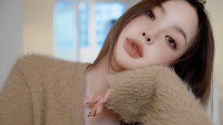 (Sub) 필터같은 블러-보송 베이지 메이크업🌫 Winter beige makeup