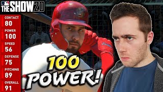 100 POWER TEAM BUILD...MLB THE SHOW 20 DIAMOND DYNASTY