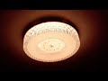 unboxing diamond tricolor dimming led ceiling lights headlinesibmat