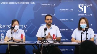 [FULL] The Workers' Party holds press conference following Raeesah Khan's resignation