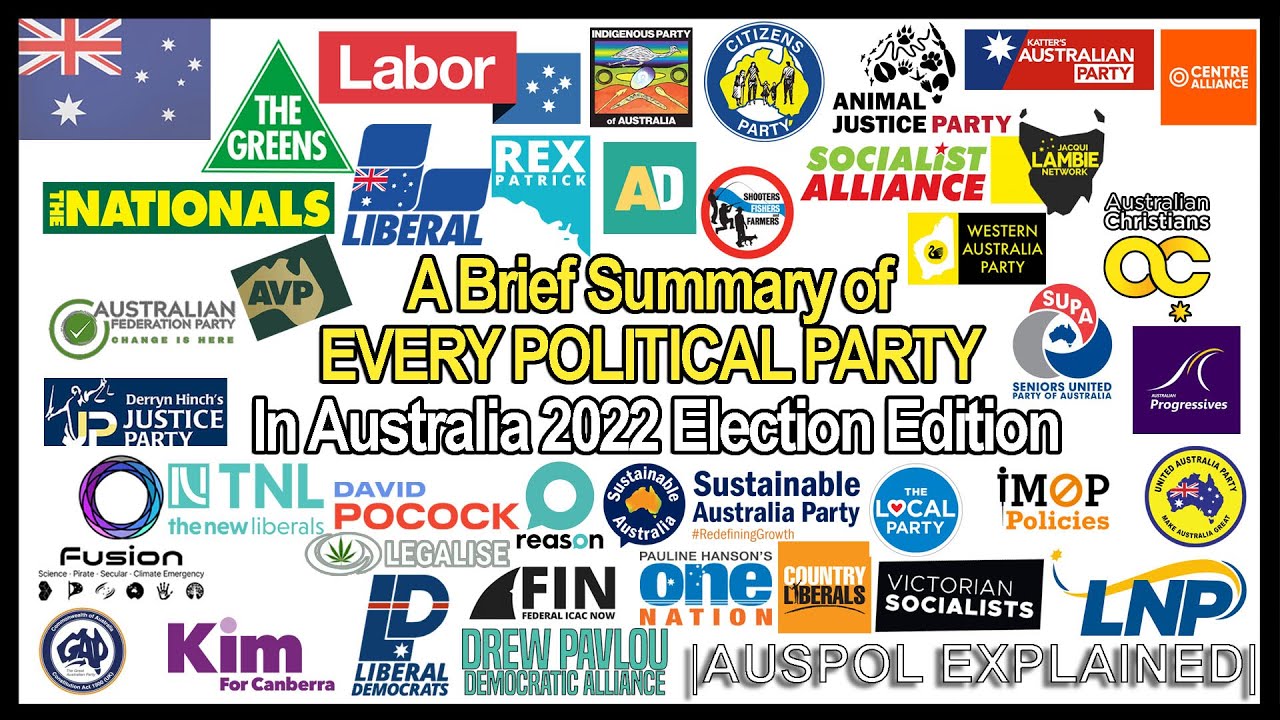 A Brief Summary Of EVERY POLITICAL PARTY In Australia 2022 Election ...