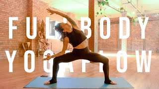 FULL BODY YOGA - Fiery, Juicy, Intense At Home Power Yoga Stretch Workout