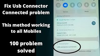 Samsung Mobile Usb Connected /Usb Disconnected Screen not turn off  How to fix it for life time