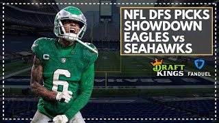 LIVE! NFL DFS Picks for Monday Night Showdown, Eagles vs Seahawks: FanDuel, DraftKings Lineup Advice