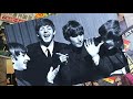 ♫ The Beatles pose with a Snowman at rehearsals at the Astoria Cinema, Finsbury Park, 1963