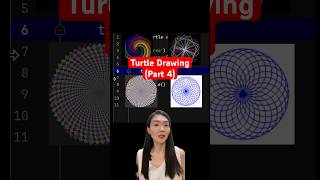 Turtle Drawing in Python (Part 4) #python #coding #programming #computing