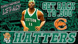 Getting back to .500 | Stetson Hatters | EP. 17 | NCAA BASKETBALL 10