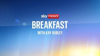 Sky News Breakfast: New GDP data will reveal whether the UK economy has entered recession