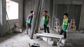 How to installation the acotec wall panel - Cách lắp dựng tấm tường Acotec