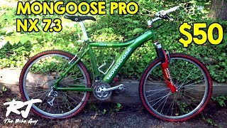 Mongoose Pro NX 7.3 Mountain Bike - $50 Garage Sale Find