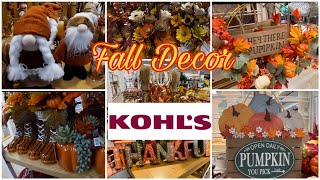 Kohl’s Fall Decor 2023 Shopping Vlog
