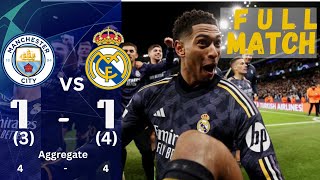 FULL MATCH : Man City vs Real Madrid | Quarter-final | Champions League  2023-24 (+1M)