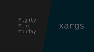 xargs ftw!