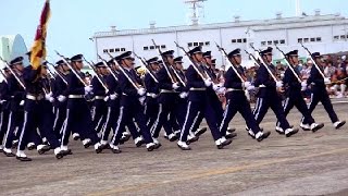 芦屋基地航空祭2016　ファンシードリル　集団行動　航空学生71期