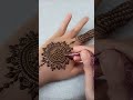 one side mandala mehndi design 😍 one side mandala mehndi design simple henna art