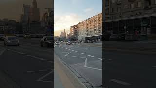 Beautiful view of Palace of Culture and Science, Warsaw Poland