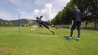 Goalkeeper training: National team Slovenia U18