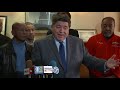 ill. gov. candidate j.b. pritzker with black leaders on blagojevich tapes