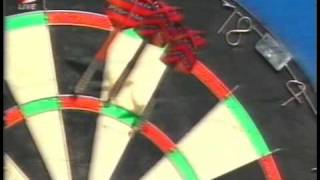 Priestley \u0026 Bristow vs Deller \u0026 Harvey 1995 Butlins World Team Dart Championships Part 12