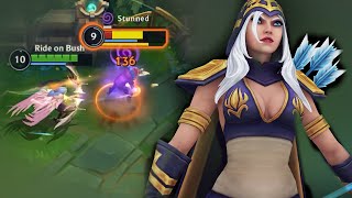 WILD RIFT ASHE DRAGON LANE GAMEPLAY IN SEASON 14 (BUILD & RUNES)