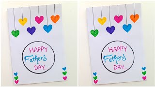 No Glue ❌ No Scissors ❌ last minute father's day greeting card 2023 • father's day card kaise banaye