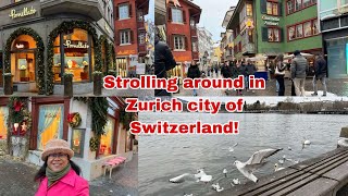 Zurich, Switzerland! Come join us strolling around the city!