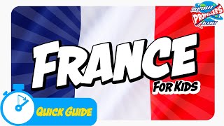 France for Kids - Fun facts on the French travel guide for kids.