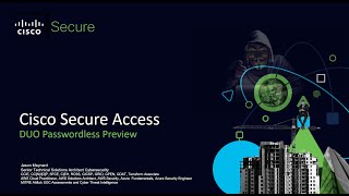 Cisco Secure Access (DUO): Passwordless Quick Demo