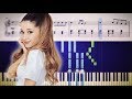BREATHIN (Ariana Grande) - Piano Tutorial + SHEETS