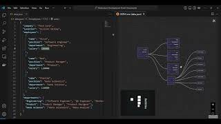 JSONLens VSCode Extension Demo - Visualize your JSON in Interactive Graphs in your VSCode
