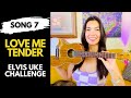 Elvis Presley Uke Challenge - Love Me Tender - Song 7 of 10