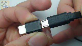 How to Convert Micro Usb Cable to Type C