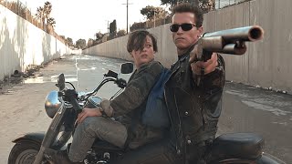 Arnie outsmarts bone-crunching juggernaut, preserving humanity's future - Terminator 2 game vs movie