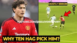 Victor Lindelof doing sh**t while playing as left back against Man City | Manchester United News