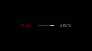 Kahani meri × Kaifi Khalil new song🤍 |  #blackscreenstatus #newsong