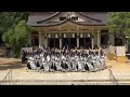 神戸学生よさこいチーム湊『よみはな』kobe alive 2014 2日目湊川神社神前ステージ会場演舞