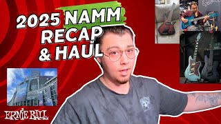 Namm 2025!🎸 (HAUL + RECAP) best guitars I've seen!