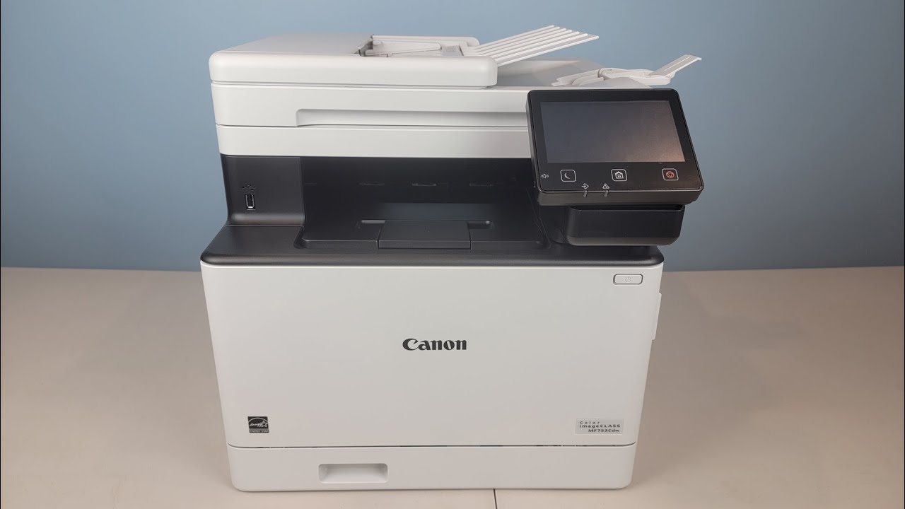 Canon Color ImageClass MF753CDW Laser Printer Review - YouTube