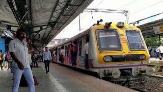 Mumbai Local Train Shahad Station Mumbai Max.