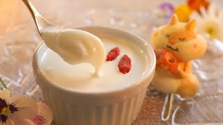 とろける杏仁プリンの作り方・簡単レシピ Apricot kernel Pudding Recipe｜Coris cooking