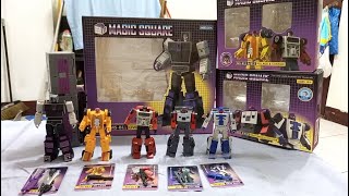 ＜超長片＞ 魔方小比例 汽車合體 ／萬能喪士／飛天虎 MS TOYS MAGIC SQUARE MS-B11～15 Stunticons Menasor