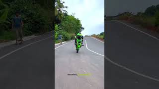 Ninja#zx10r#rolling stoppie#🔥