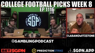 College Football Predictions Week 8 - SGPN - College Football Picks Against The Spread - NCAAF Picks